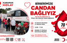 Karaman Kızılay'dan Birbirimize Candan Bağlıyız Kan Bağışı Kampanyası