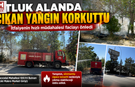 Otluk Alanda Çıkan Yangın Korkuttu