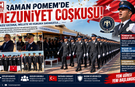 Karaman POMEM’de 32. Dönemlerin Mezuniyet Coşkusu