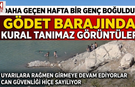 Daha Geçen Hafta Bir Genç Boğuldu! Gödet Barajı’nda Kural Tanımaz Görüntüler