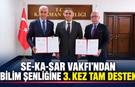 SE-KA-SAR Vakfı’ndan Bilim Şenliğine Üçüncü Kez Tam Destek