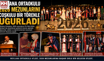 Mevlana Ortaokulu 2026 Mezunlarını Coşkulu Törenle Uğurladı