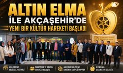 ALTIN ELMA İLE AKÇAŞEHİR'DE YENİ BİR KÜLTÜR HAREKETİ BAŞLADI