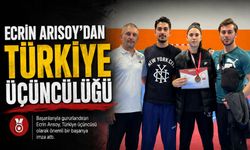 ECRİN ARISOY"DAN TÜRKİYE ÜÇÜNCÜLÜĞÜ