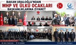 Bakan Uraloğlu"ndan MHP ve Ülkü Ocakları Başkanlıklarına Ziyaret 