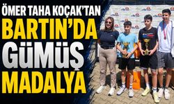 ÖMER TAHA KOÇAK'TAN BARTIN'DA GÜMÜŞ MADALYA