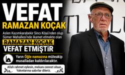 Ramazan Koçak Vefat Etti