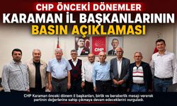 CHP"nin Önceki Dönem İl Başkanlarından Birlik ve Dayanışma Mesajı