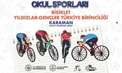 KARAMAN, OKUL SPORLARI BİSİKLET TÜRKİYE BİRİNCİLİĞİ'NE EV SAHİPLİĞİ YAPACAK