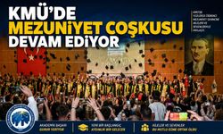 KMÜ"DE MEZUNİYET COŞKUSU DEVAM EDİYOR