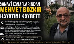 Sanayi Esnaflarından Mehmet Bozkır Hayatını Kaybetti