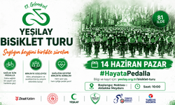 13. Geleneksel Yeşilay Bisiklet Turu İçin Geri Sayım Başladı