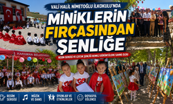 Minik Ressamların Eserleri Büyük Beğeni Topladı