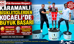 Karamanlı Bisikletçilerden Kocaeli’de Gururlandıran Başarı