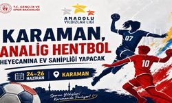 KARAMAN, ANALİG HENTBOL HEYECANINA EV SAHİPLİĞİ YAPACAK