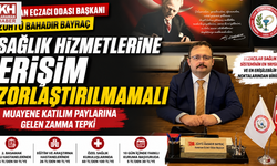 Bayraç’tan Muayene Katılım Paylarına Gelen Zamma Tepki