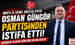MHP’li İl Genel Meclisi Üyesi Osman Güngör Partisinden İstifa Etti