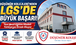Düşünür Kolejleri’nden LGS’de Büyük Başarı: Yeni Nesil Eğitim Modeli Türkiye’ye Örnek Oluyor