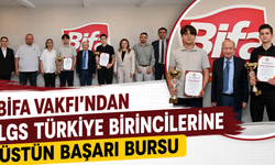 BİFA Vakfı’ndan LGS Türkiye Birincilerine Üstün Başarı Bursu