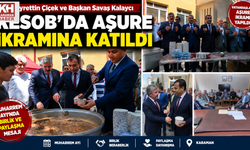 KESOB’da Muharrem Ayı Dolayısıyla Aşure İkramı Düzenlendi