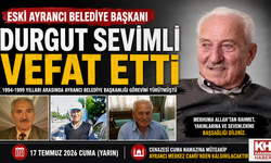 Eski Ayrancı Belediye Başkanı Durgut Sevimli Hayatını Kaybetti