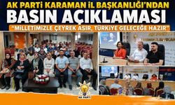 AK PARTİ 25. KURULUŞ YIL DÖNÜMÜNÜ KUTLUYOR: “MİLLETİMİZLE ÇEYREK ASIR, TÜRKİYE GELECEĞE HAZIR”