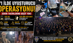 Karaman’ın da Aralarında Bulunduğu 71 İlde Uyuşturucu Operasyonu: 844 Tutuklama
