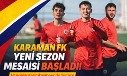 Karaman FK’da Yeni Sezon Mesaisi Başladı: Hazırlıklar Kazımkarabekir’de Sürüyor