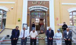 “İçimden Yansımalar” kişisel resim sergisi Karaman Gazi Kültür ve Sanat Merkezi’nde açıldı
