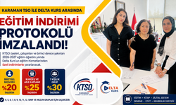 Karaman TSO ile Delta Kurs arasında eğitim indirimi protokolü imzalandı