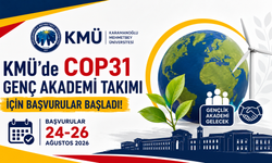 KMÜ’de COP31 Genç Akademi Takımı için başvurular başladı