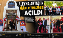Aleyna Aktaş’ın Kişisel Resim Sergisi Sanatseverlerle Buluştu