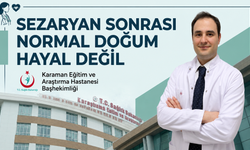 Sezaryen sonrası normal doğum hayal değil!