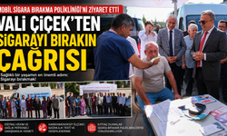 Karaman Valisi Çiçek’ten Sigarayı Bırakın Çağrısı