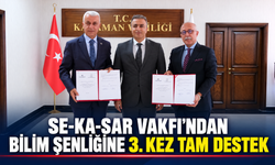 SE-KA-SAR Vakfı’ndan Bilim Şenliğine Üçüncü Kez Tam Destek