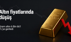 Altın fiyatlarında düşüş: Gram altın 6 bin 661 TL’ye geriledi