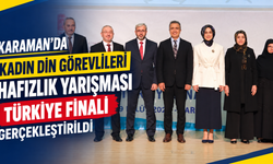 Karaman’da Kadın Din Görevlileri Hafızlık Yarışması Türkiye Finali Gerçekleştirildi