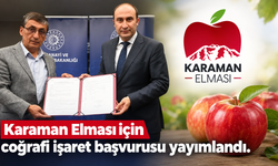 Karaman Elması için coğrafi işaret başvurusu yayımlandı