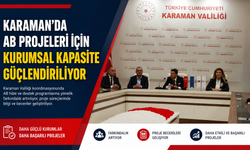 Karaman’da AB Projeleri İçin Kurumsal Kapasite Güçlendiriliyor