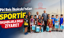 Piri Reis İlkokulu’ndan sportif başarılarla dolu ziyaret