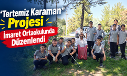 “Tertemiz Karaman” Projesi İmaret Ortaokulunda Düzenlendi