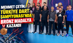 Mehmet Çetin, Türkiye Dart Şampiyonası’nda Bronz Madalya Kazandı
