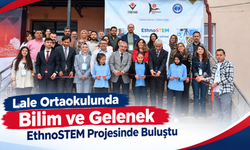 Lale Ortaokulunda Bilim ve Gelenek EthnoSTEM Projesinde Buluştu