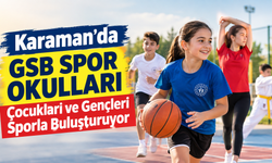 Karaman’da çocuklar ve gençler sporla buluşuyor