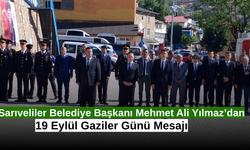Sarıveliler Belediye Başkanı Mehmet Ali Yılmaz’dan 19 Eylül Gaziler Günü Mesajı