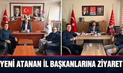 Yeni Atanan İl Başkanlarına Hayırlı Olsun Ziyareti