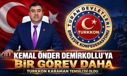 Kemal Önder Demirkollu’ya Bir Görev Daha: TURKKON Karaman Temsilcisi Oldu