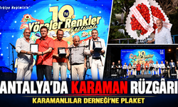 Antalya’daki Yöreler Renkler Festivali’nde Karaman Rüzgârı