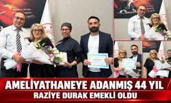 Ameliyathaneye Adanmış 44 Yıl: Raziye Durak Emekli Oldu