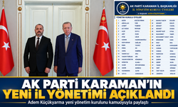 AK Parti Karaman’ın Yeni İl Yönetim Kurulu Açıklandı
